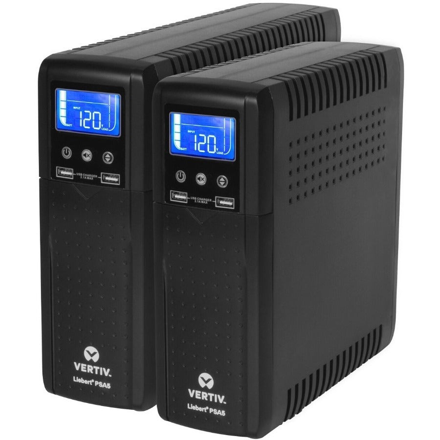 Vertiv Liebert PSA5 UPS - 1500VA/900W 120V | Line Interactive AVR Tower UPS PSA5-1500MT120