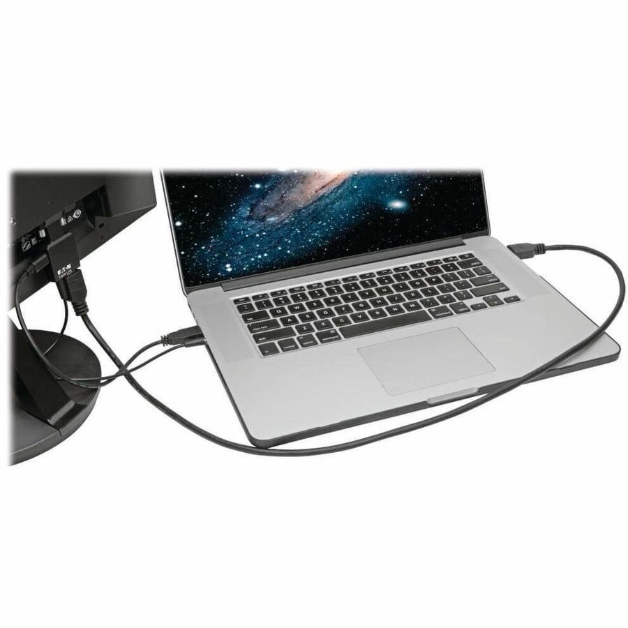 Eaton Tripp Lite Series HDMI to VGA Active Adapter Video Converter with Audio (F/M) P131-000-A-DISP