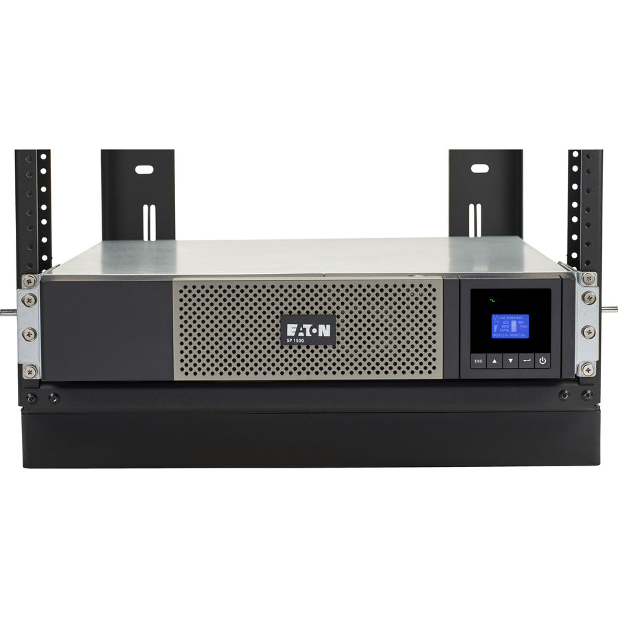 Eaton 5P 1440VA 1100W 120V Line-Interactive UPS, 5-15P, 10x 5-15R Outlets, 16-Inch Depth, True Sine Wave, Cybersecure Network Card Option, 2U - Battery Backup 5P1500RC