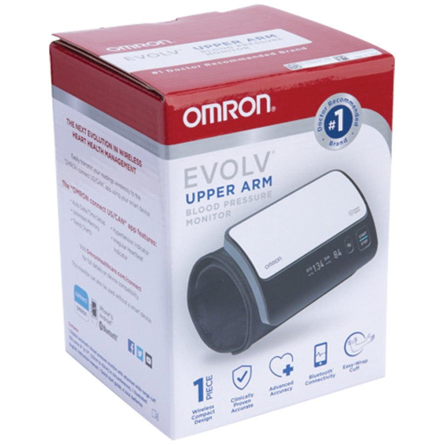 Omron Evolv Wireless Upper Arm Blood Pressure Monitor BP7000