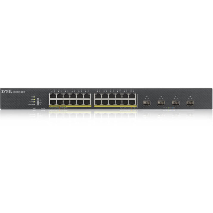 ZYXEL 24-port GbE Smart Managed Switch with 4 SFP+ Uplink XGS1930-28