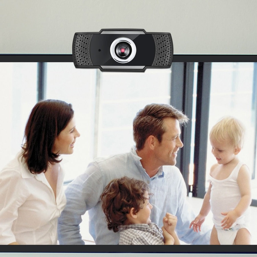 Adesso CyberTrack H4 1080P USB Webcam - 2.1 Megapixel - 30 fps - Manual Focus-Tripod Mount CYBERTRACKH4