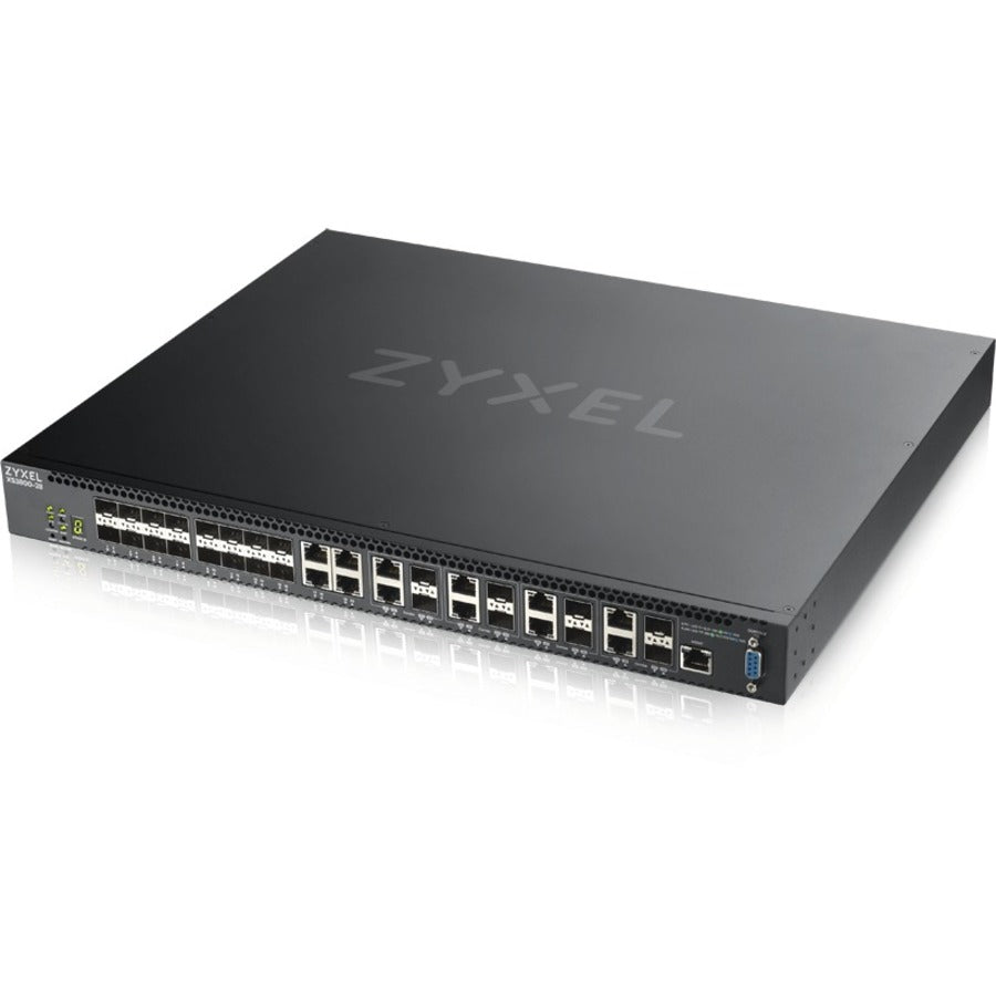 ZYXEL 28-port 10GbE L2+ Managed Switch XS3800-28