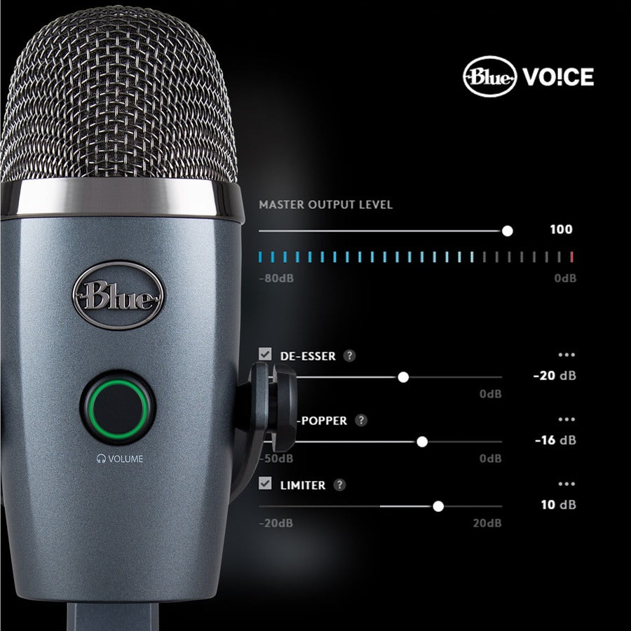 Blue Yeti Nano Wired Condenser Microphone 988-000088