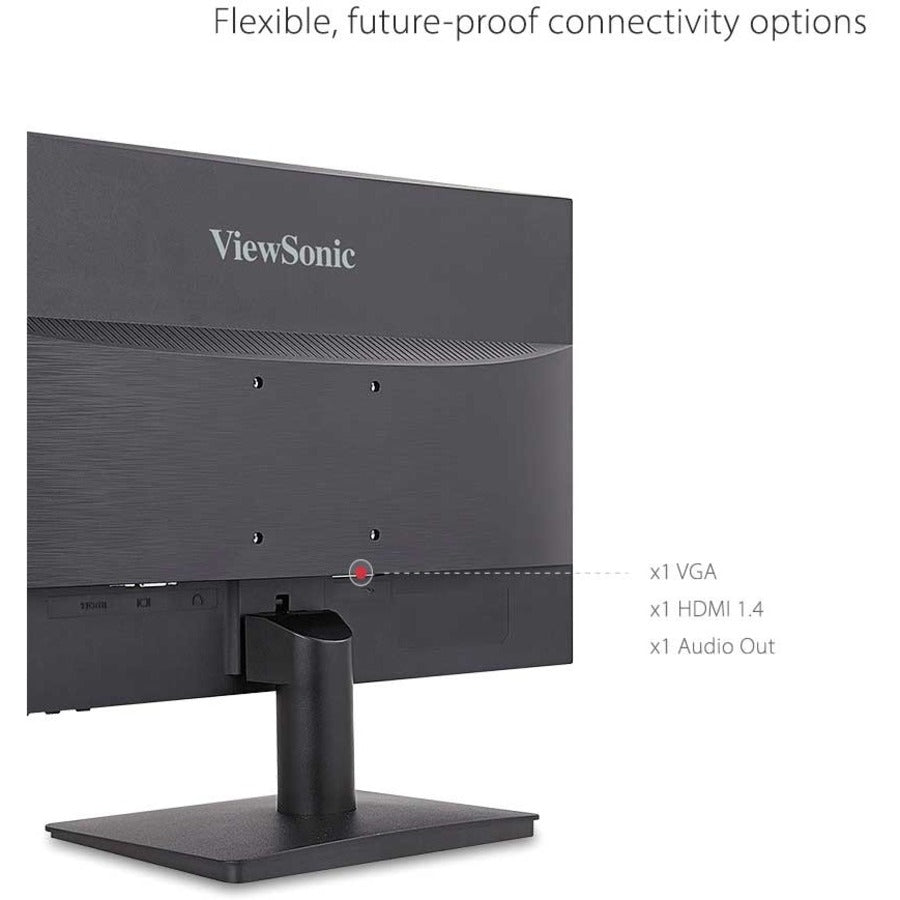 ViewSonic VA1903H 19-Inch WXGA 1366x768p 16:9 Widescreen Monitor with Enhanced View Comfort, Custom ViewModes and HDMI for Home and Office VA1903H
