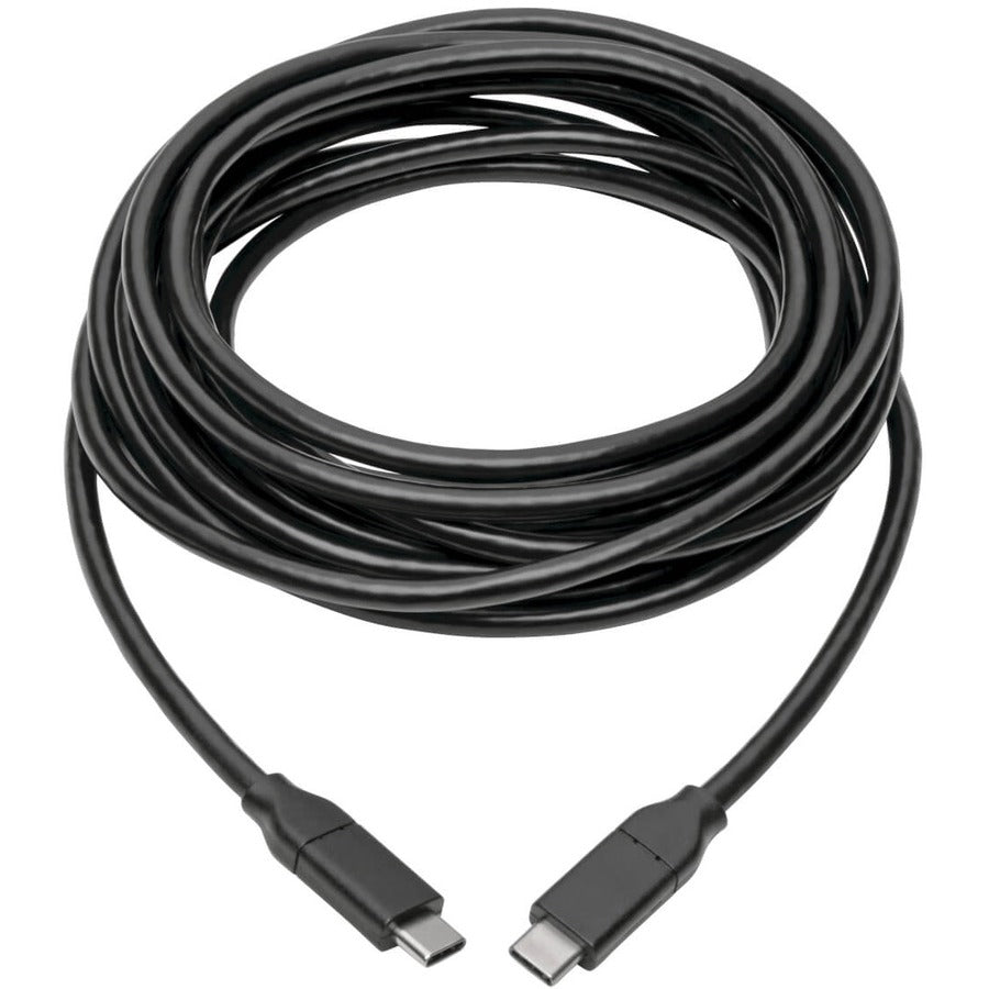 Eaton Tripp Lite Series USB-C Cable (M/M), USB 2.0, 5A (100W) Rated, USB-IF Certified, 13 ft. (3.96 m) U040-C13-C-5A