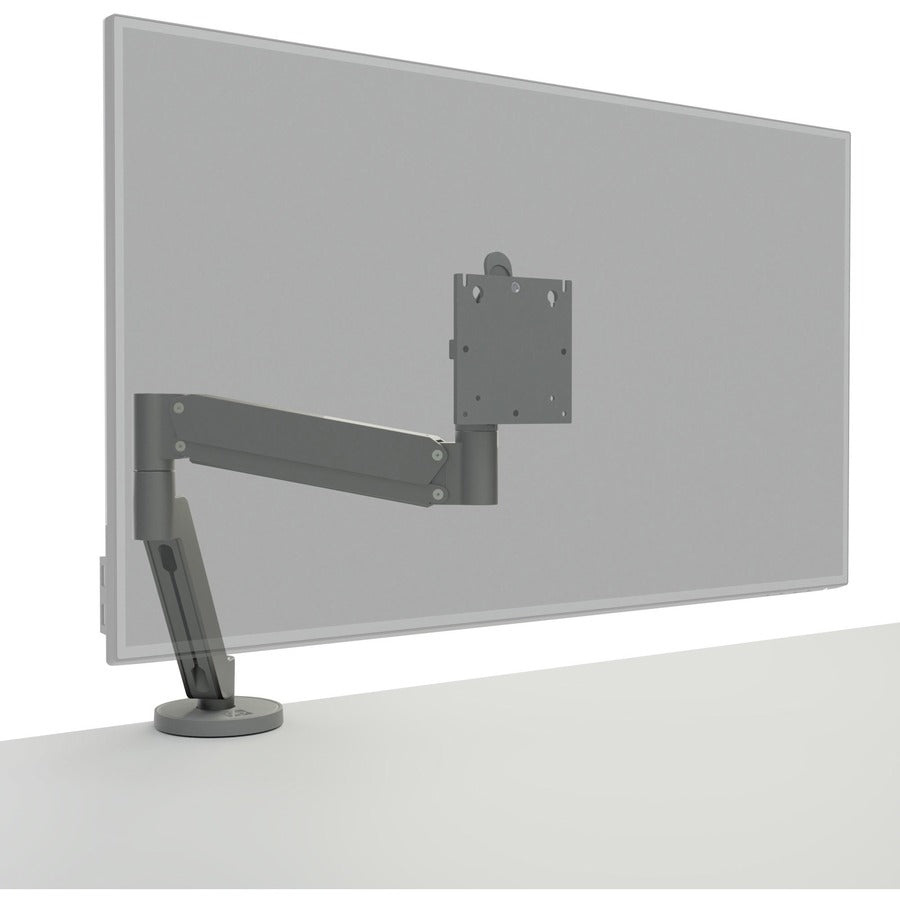 Chief Koncis Single Arm Desk Mount - For Displays 10-32" - Silver DMA1S