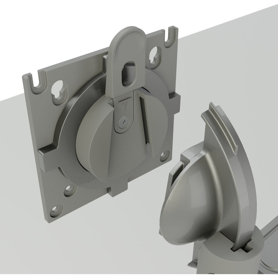 Chief Koncis Single Arm Desk Mount - For Displays 10-32" - Silver DMA1S