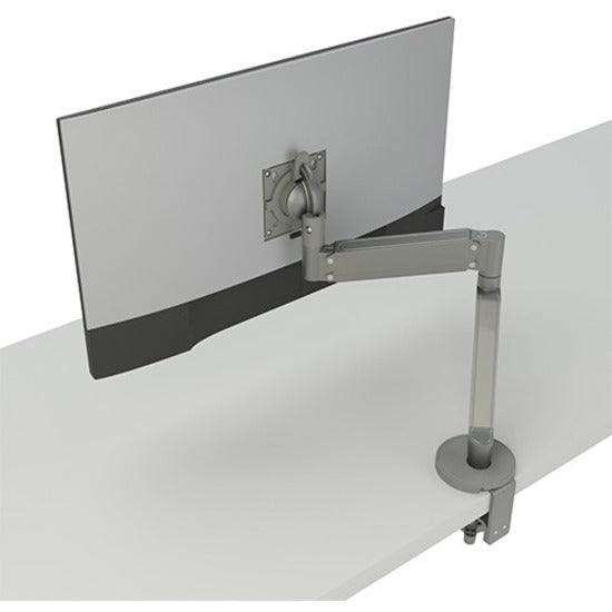 Chief Koncis Single Arm Desk Mount - For Displays 10-32" - Silver DMA1S