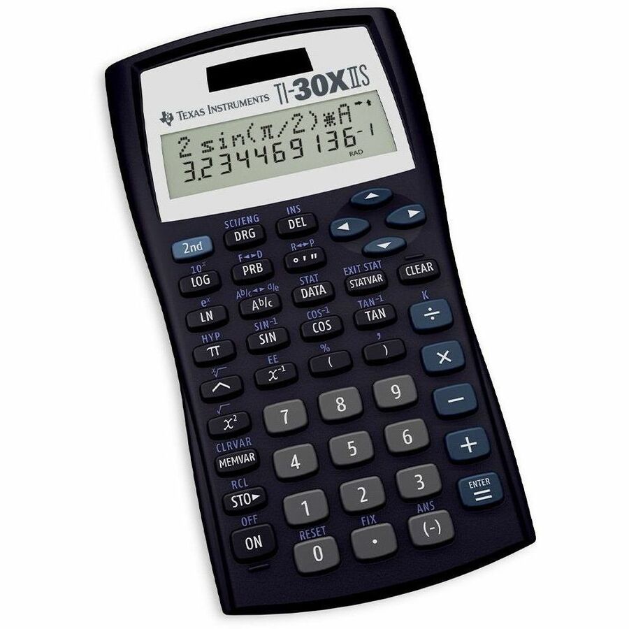 Texas Instruments TI-30XIIS Scientific Calculator 30XIIS/TBL/1L1/BK