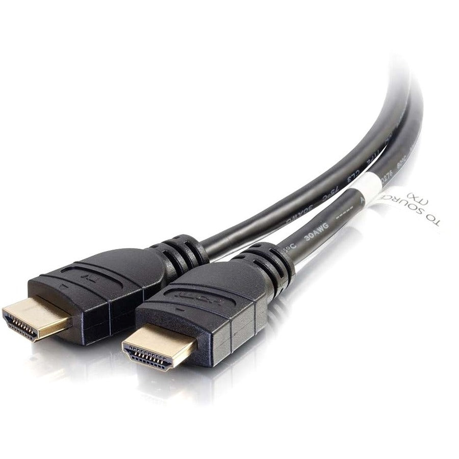 C2G 25ft (7.6m) Active High Speed HDMI&reg; Cable 4K 60Hz - In-Wall CL3-Rated 41413