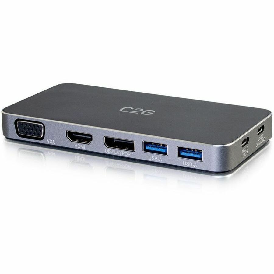 C2G Dual Monitor Docking Station Kit - Includes USB C Docking Station, 6ft HDMI Cable, and HDMI to DP Cables C2G54477