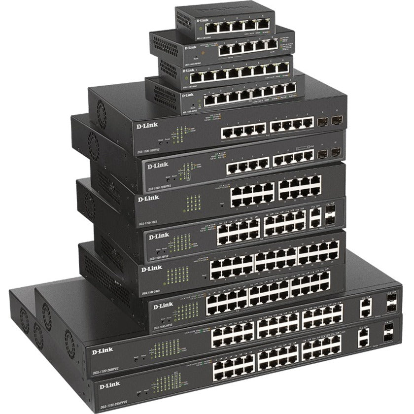 D-Link DGS-1100-08PV2 Ethernet Switch DGS-1100-08PV2