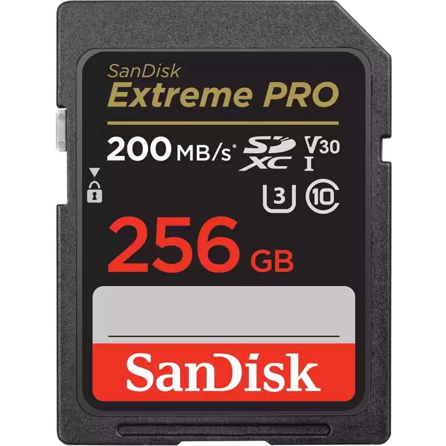 SanDisk Extreme PRO 256 GB Class 3/UHS-I (U3) V30 SDXC SDSDXXD-256G-ANCIN
