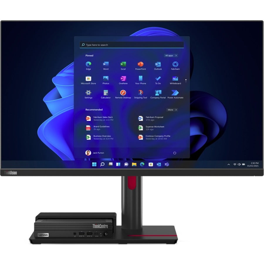 Lenovo ThinkCentre TIO Flex 22i 22" Class Full HD LCD Monitor - 16:9 - Black 12BLMAR6US