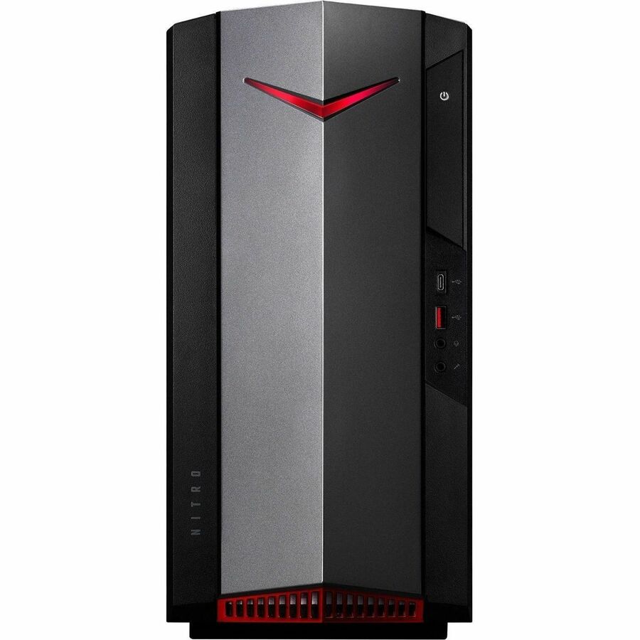 Acer Nitro N50-640 N5-64-UR13 Gaming Desktop Computer - Intel Core i5 12th Gen i5-12400F - 16 GB - 1 TB HDD - 512 GB SSD DG.E30AA.004