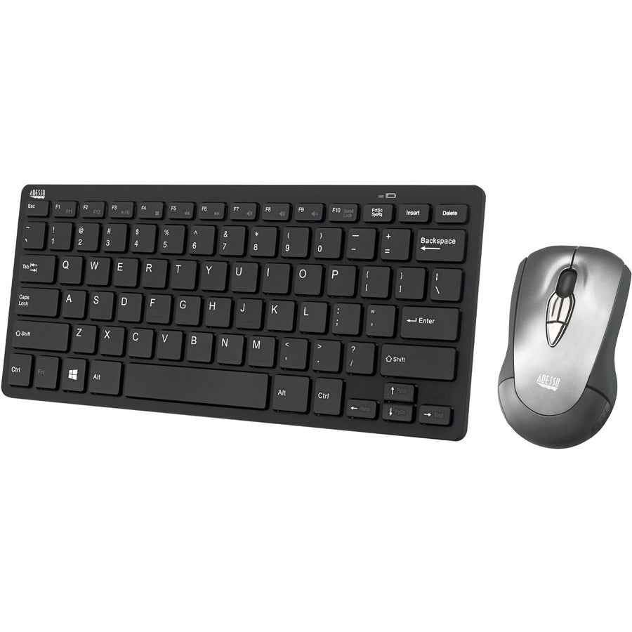 Adesso Air Mouse Mobile With Compact Keyboard WKB-5100CB