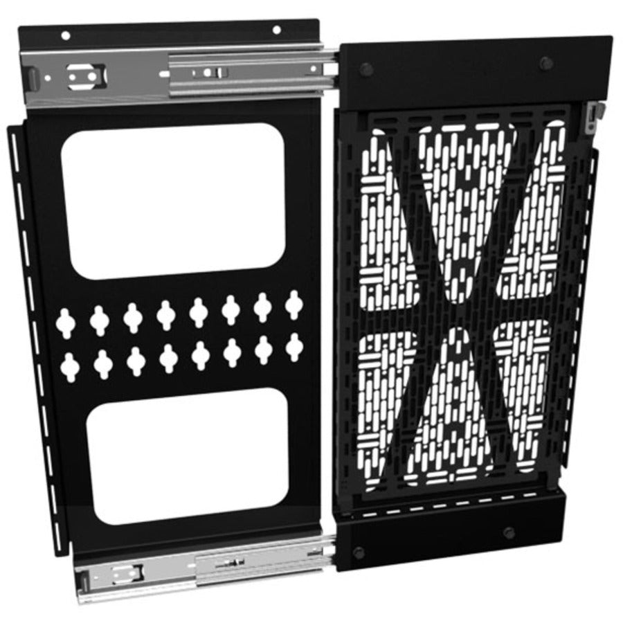 Chief Proximity Component Storage Slide-Lock Panel for AV Systems - Black CSSLP15X10