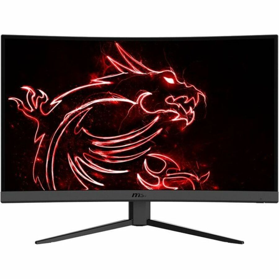 MSI Optix G32CQ4 E2 32" Class WQHD Curved Screen Gaming LCD Monitor - 16:9 - Metallic Black OPTIXG32CQ4E2