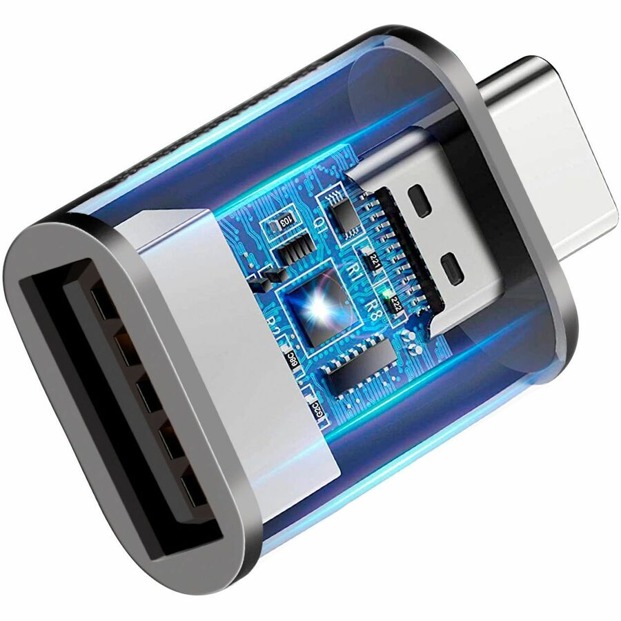 Adesso ADP-300-4 Female USB-A to Male USB-C Adapters (4 pack) ADP-300-4
