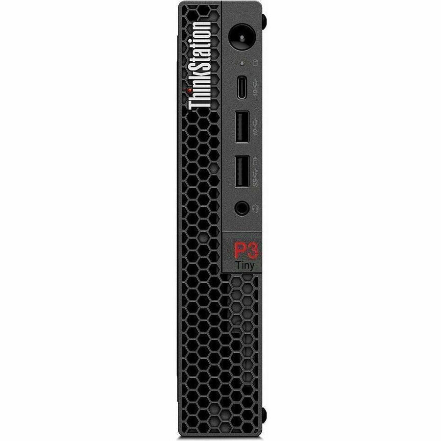 Lenovo ThinkStation P3 30H00014US Workstation - 1 x Intel Core i7 13th Gen i7-13700T - vPro Technology - 32 GB - 1 TB SSD - Tiny - Black 30H00014US