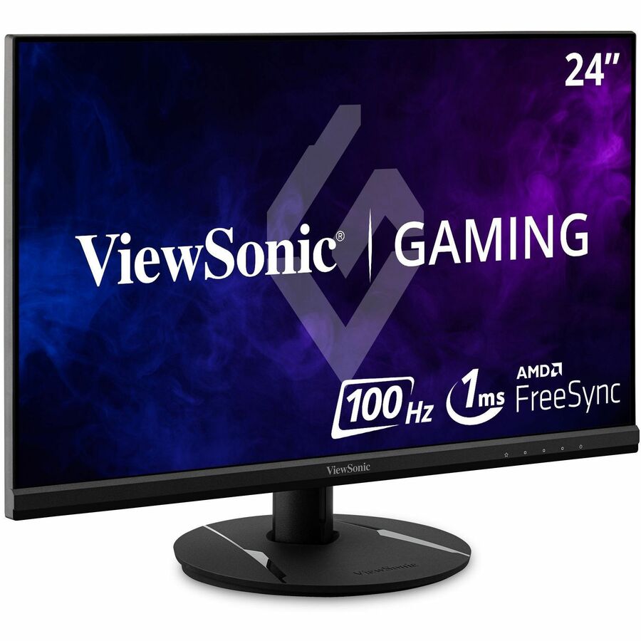 ViewSonic OMNI VX2416 24 Inch 1080p 1ms 100Hz Gaming Monitor with IPS Panel, AMD FreeSync, Eye Care, HDMI and DisplayPort VX2416