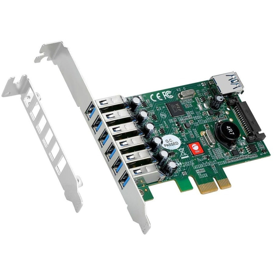 SIIG DP USB 3.0 7-Port PCIe i/e JU-P70011-S2
