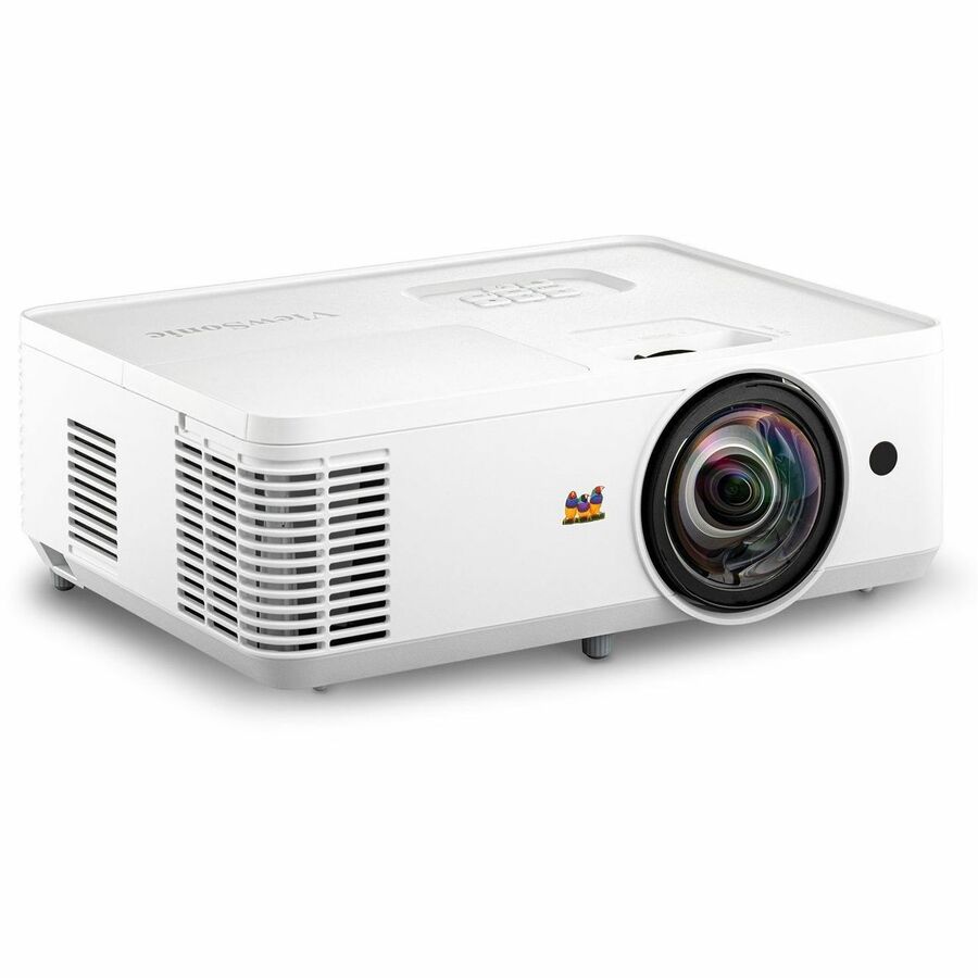 ViewSonic PS502W - 4000 Lumens WXGA Bright Short Throw Projector with Dual HDMI, USB A PS502W