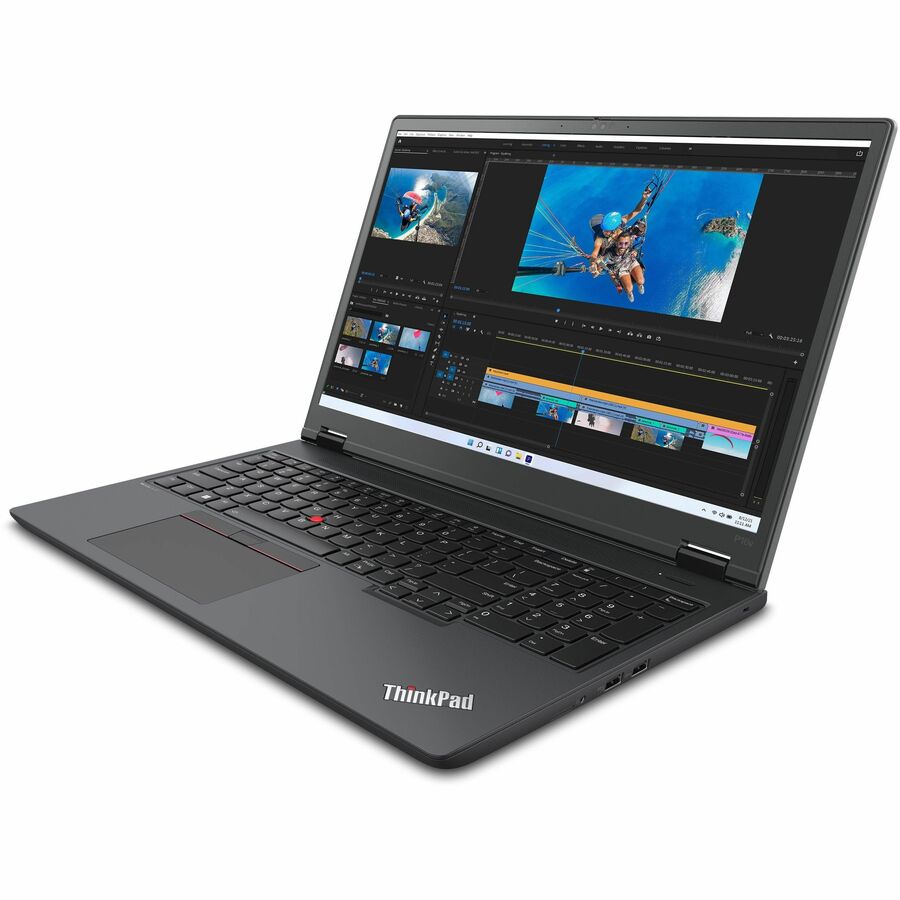 Lenovo ThinkPad P16v Gen 1 21FE0028US 16" Mobile Workstation - WUXGA - AMD Ryzen 7 PRO 7840HS - 32 GB - 1 TB SSD - English Keyboard - Thunder Black 21FE0028US