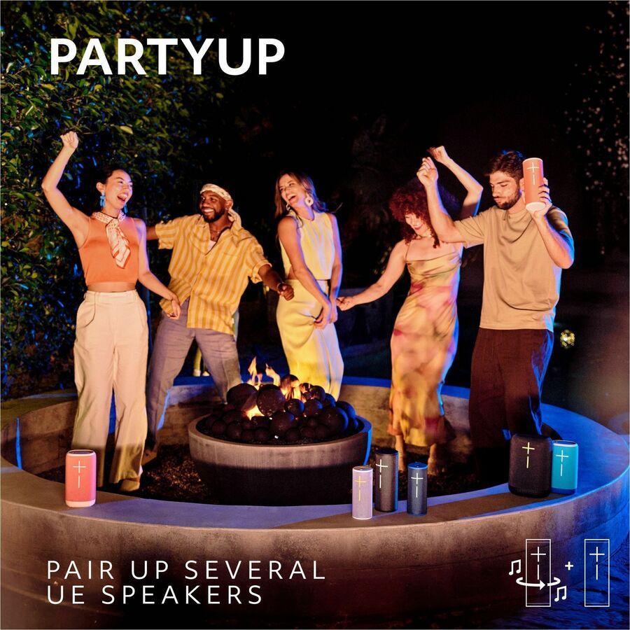 Ultimate Ears BOOM 4 Portable Waterproof Bluetooth Speaker With 360-Degree, Bold, Immersive, Crystal-Clear Sound, Floating Speaker With 15-Hour Battery and 147ft (45m) Range, Black 984-001963