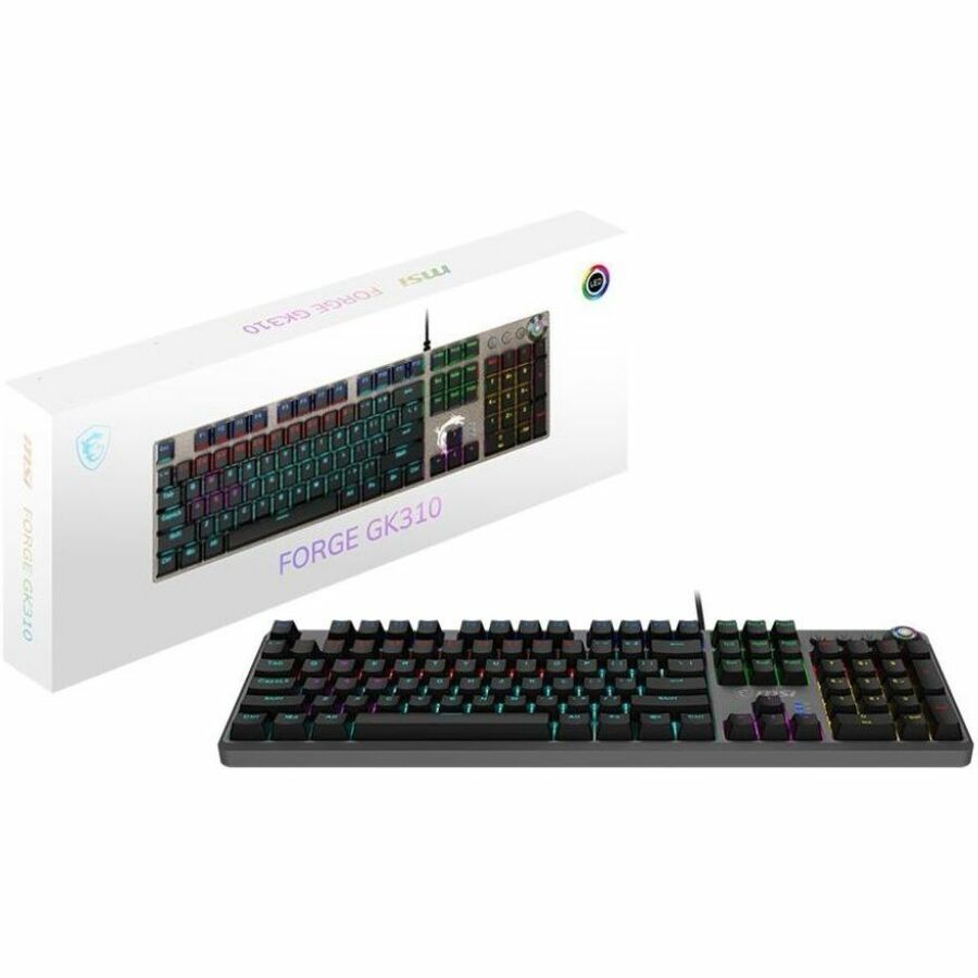 MSI FORGE GK310 Gaming Keyboard & Mouse FORGEGK310C