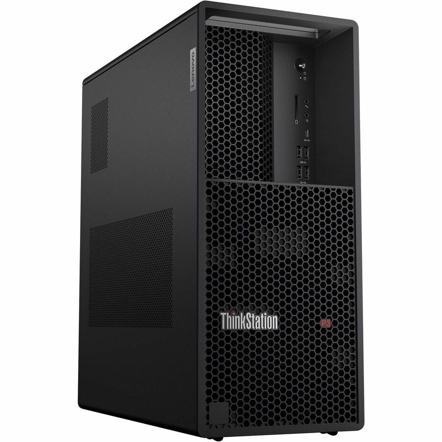 Lenovo ThinkStation P3 30GS0062US Workstation - 1 x Intel Core i7 13th Gen i7-13700 - vPro Technology - 16 GB - 512 GB SSD - Tower 30GS0062US
