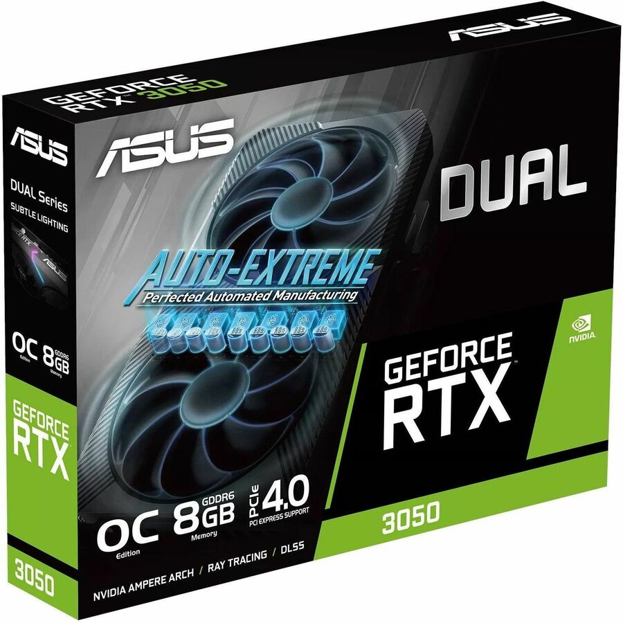 Asus NVIDIA GeForce RTX 3050 Graphic Card - 8 GB GDDR6 DUAL-RTX3050-O8G-V2