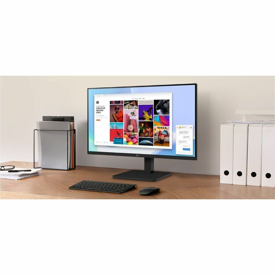 LG 27BA550-B 27" Class Full HD LCD Monitor - 16:9 - Matte Black 27BA550-B