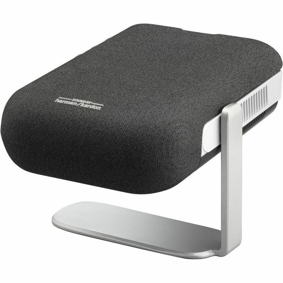 ViewSonic M1X Portable LED Projector with Smart Stand, Harman Kardon Speakers, Built-In Battery, H/V Keystone, 4 Corner Adjustment, Bluetooth, Wi-Fi, USB-C, Powered USB A M1X