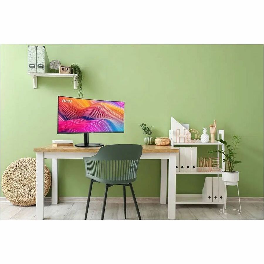 MSI Modern MD342CQP 34" Class UW-QHD Curved Screen LCD Monitor - 21:9 - Black, White ModernMD342CQP