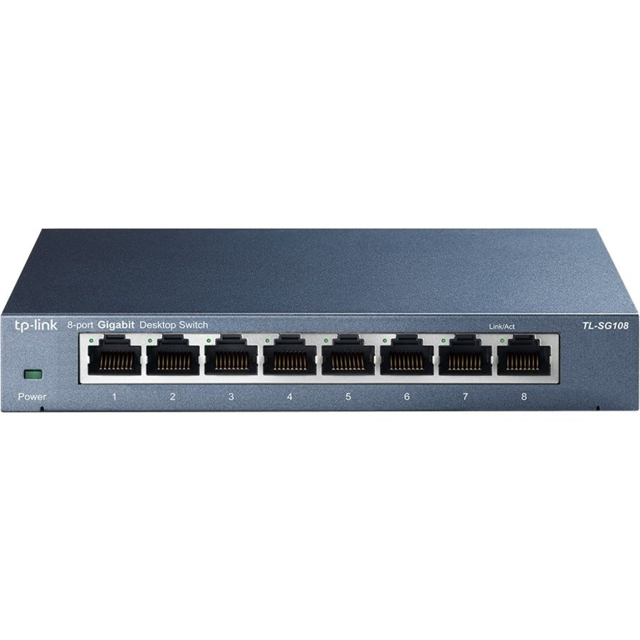 TP-LINK TL-SG108 - 8 Port Gigabit Unmanaged Ethernet Network Switch TL-SG108