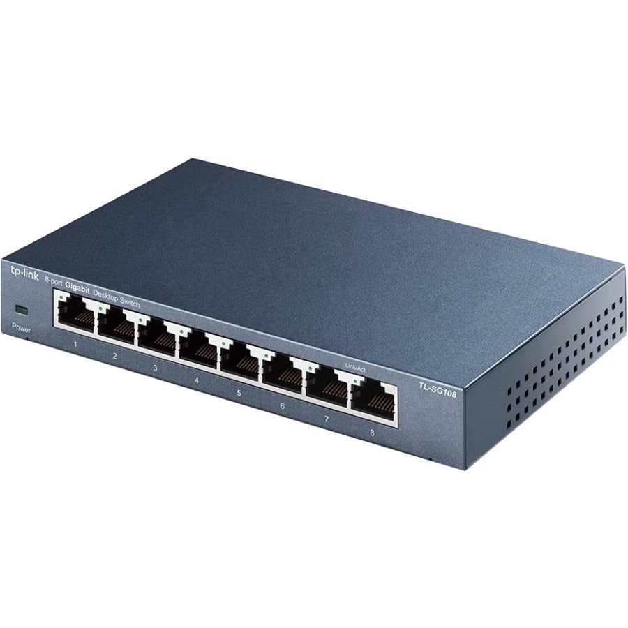 TP-LINK TL-SG108 - 8 Port Gigabit Unmanaged Ethernet Network Switch TL-SG108