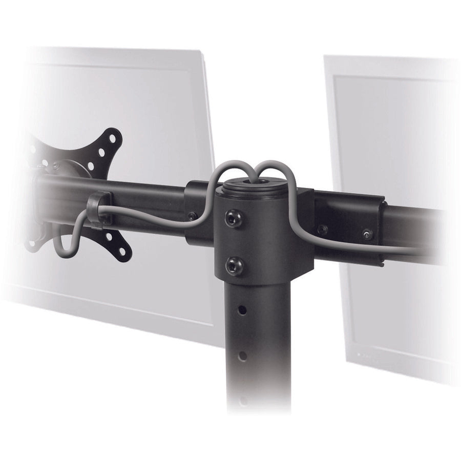 Freestanding Dual Monitor Desk Stand - 13" to 27", Max Load 22 lbs CE-MT1712-S2