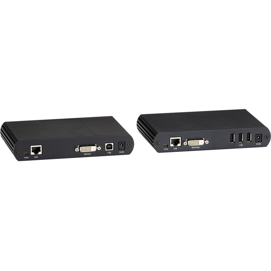 Black Box KVM Extender - DVI-D, USB 2.0, Single-Access, CATx ACU1500A-R3