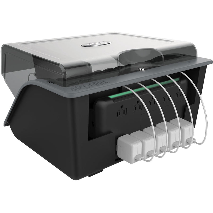Tripp Lite by Eaton 10-Device Desktop AC Charging Station with Surge Protector for Tablets, Laptops and E-Readers CSD1006AC