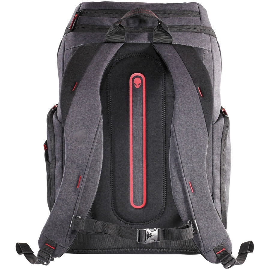 Mobile Edge Elite AWM17BPE Carrying Case (Backpack) for 17.1" Dell Notebook - Gray, Black AWM17BPE