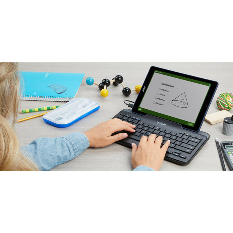 Belkin Wired Tablet Keyboard with Stand with USB-C&trade; Connector B2B191
