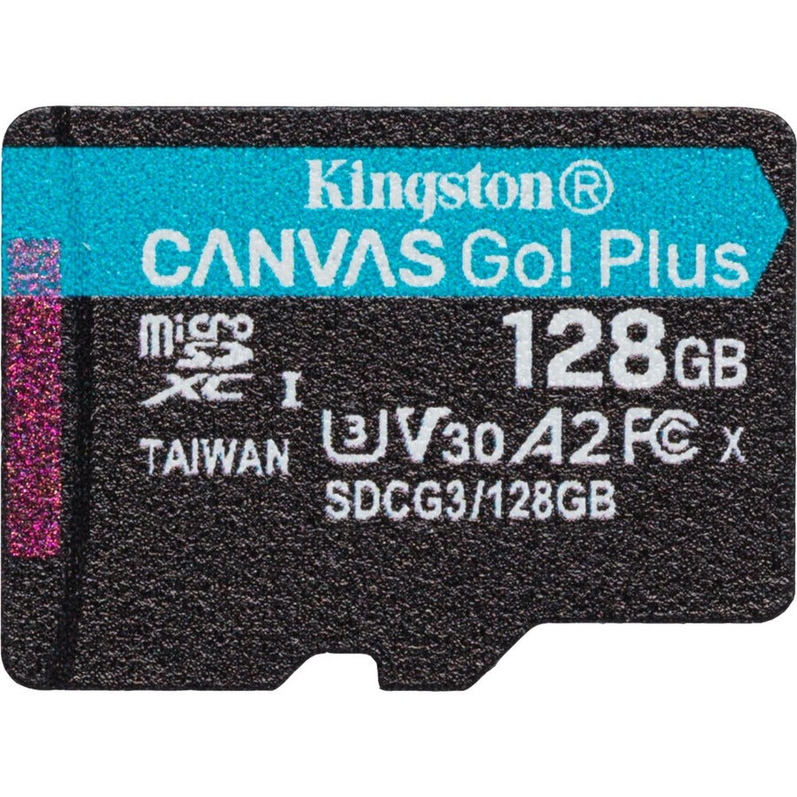 Kingston Canvas Go! Plus SDCG3 128 GB Class 10/UHS-I (U3) microSDXC SDCG3/128GBSP