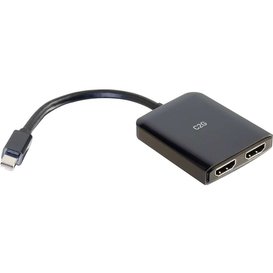 C2G 4K Mini DisplayPort to HDMI Monitor Splitter - Dual Monitor Hub 54292