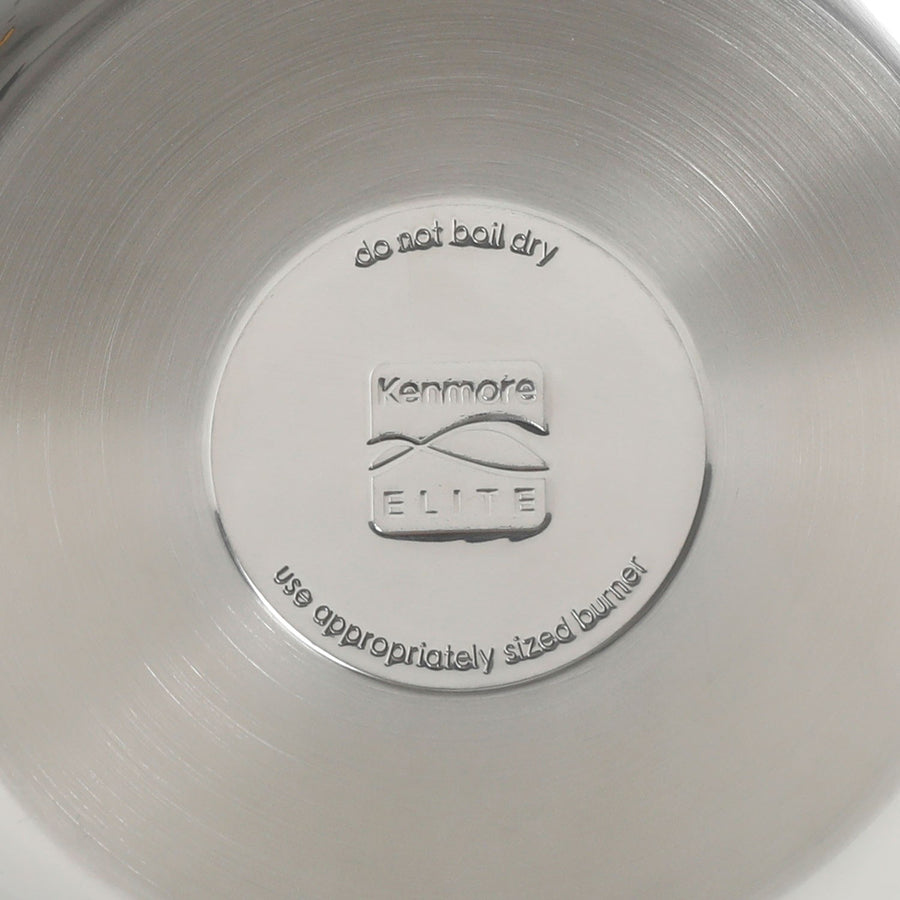 Gibson Devon 10 Piece Cookware Set, Stainless Steel 126379.10