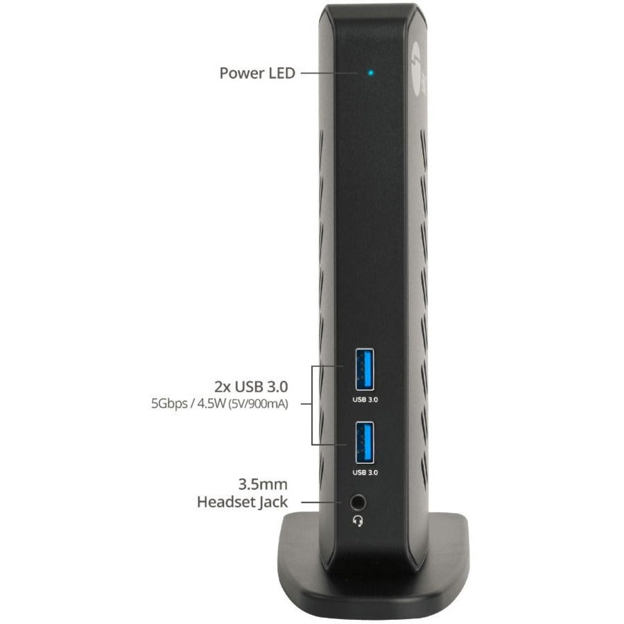 SIIG USB 3.0 Dual Head Full HD 1080p HDMI Video Docking Station JU-DK0L11-S1