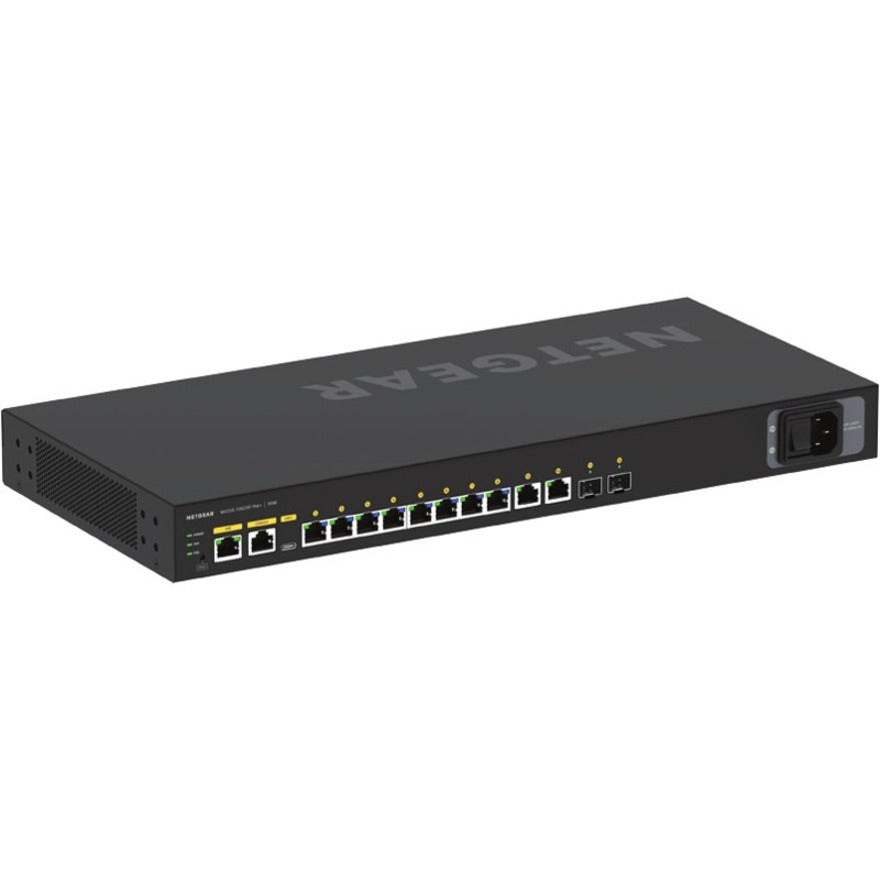 Netgear AV Line M4250-10G2XF-PoE+ Ethernet Switch GSM4212PX-100NAS