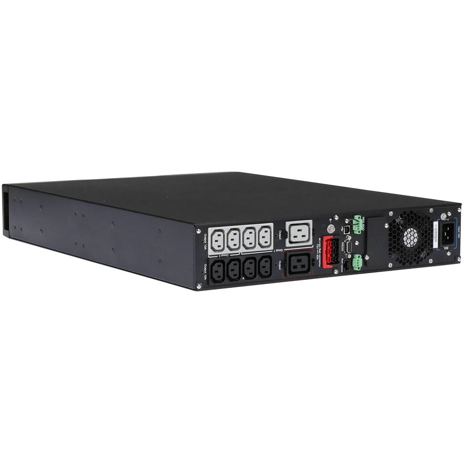 Eaton 9PX 2200VA 2000W 208V Online Double-Conversion UPS - L6-20P, 8 C13, 2 C19 Outlets, Lithium-ion Battery, Cybersecure Network Card Option, 2U Rack/Tower - Battery Backup 9PX2200GRT-L