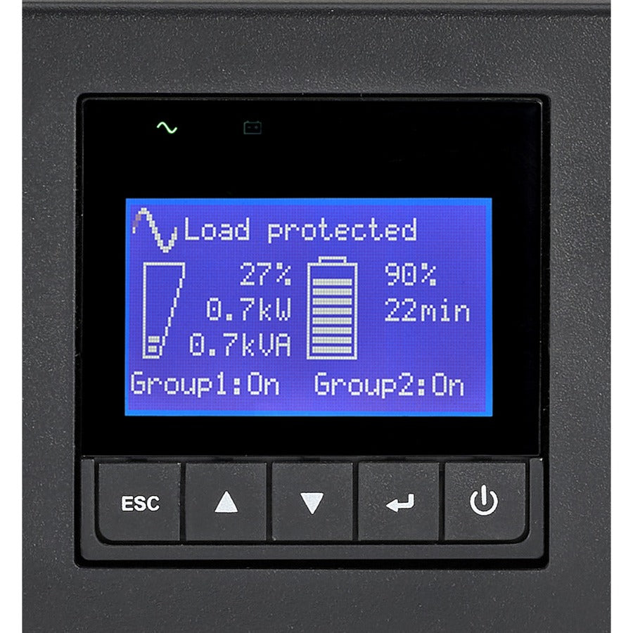 Eaton 9PX 2200VA 2000W 208V Online Double-Conversion UPS - L6-20P, 8 C13, 2 C19 Outlets, Lithium-ion Battery, Cybersecure Network Card Option, 2U Rack/Tower - Battery Backup 9PX2200GRT-L